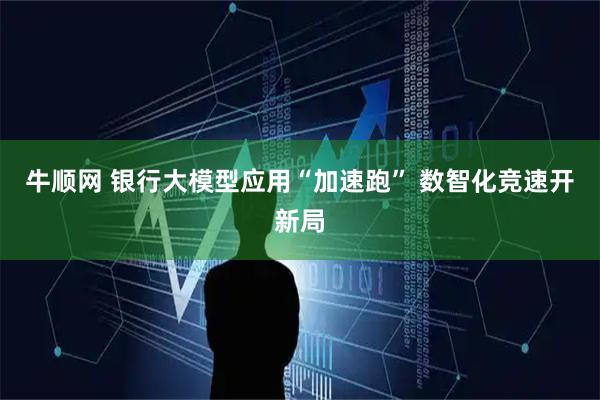 牛顺网 银行大模型应用“加速跑” 数智化竞速开新局