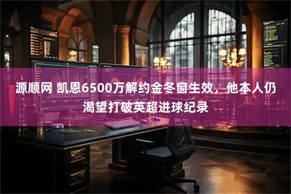 源顺网 凯恩6500万解约金冬窗生效，他本人仍渴望打破英超进球纪录