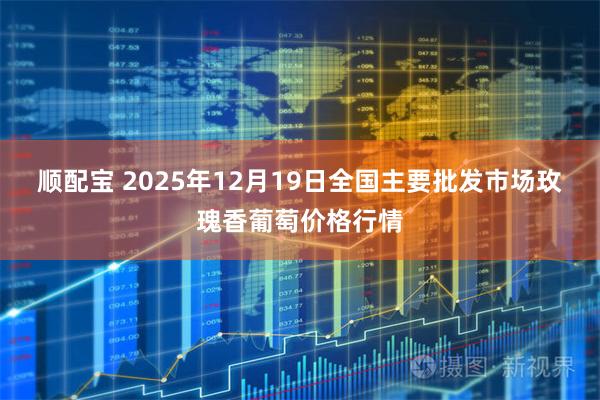 顺配宝 2025年12月19日全国主要批发市场玫瑰香葡萄价格行情